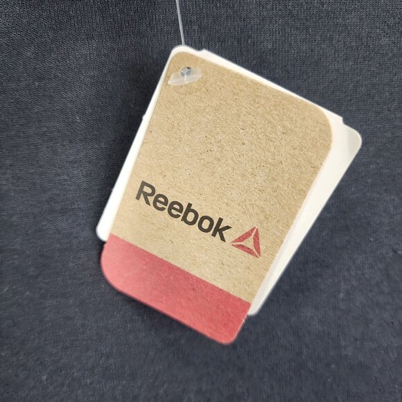 Mens Black Reebok Speedwick Sweatshirt Long Sleeve Crew Neck Size XL - Picture 3 of 8